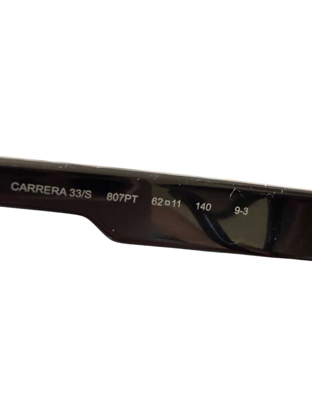 Carrera Black 33 S Sunglasses Gradient Gray Lenses Men’s